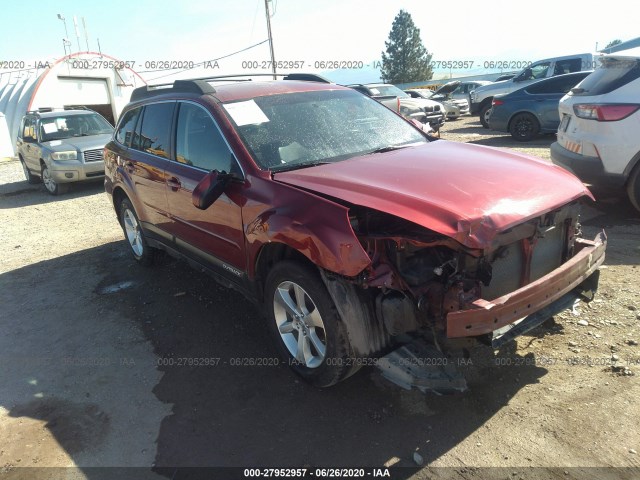 SUBARU OUTBACK 2013 4s4brbjc9d3307346