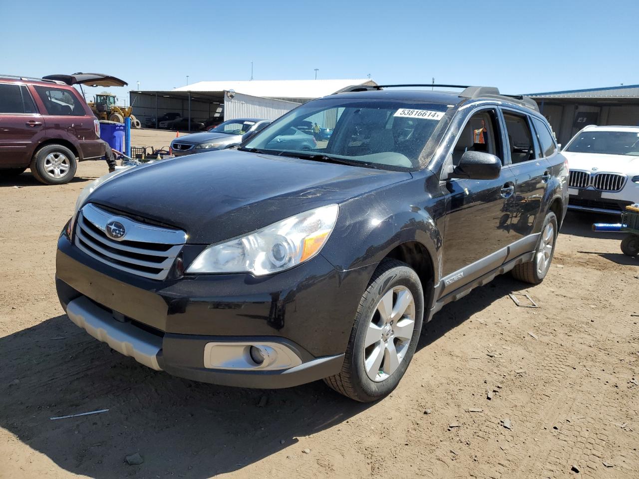 SUBARU OUTBACK 2012 4s4brbkc1c3287509