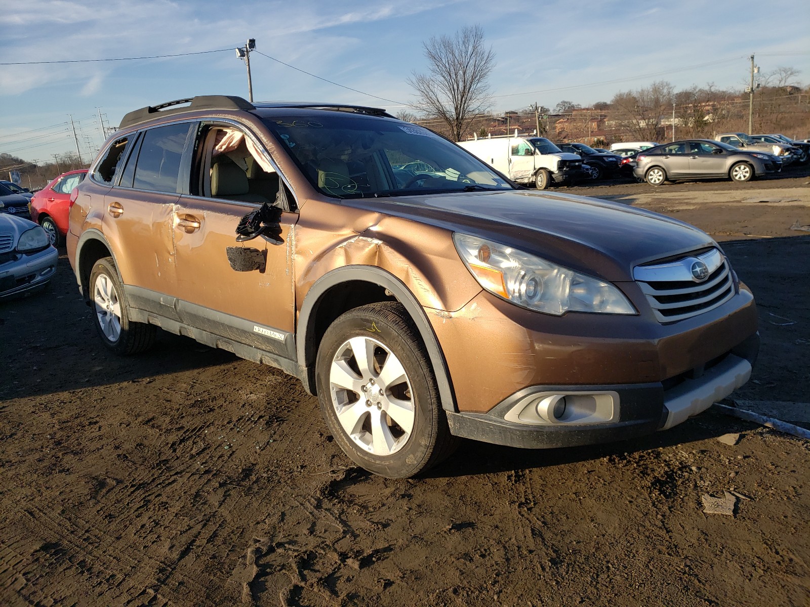 SUBARU OUTBACK 2. 2011 4s4brbkc3b3374830