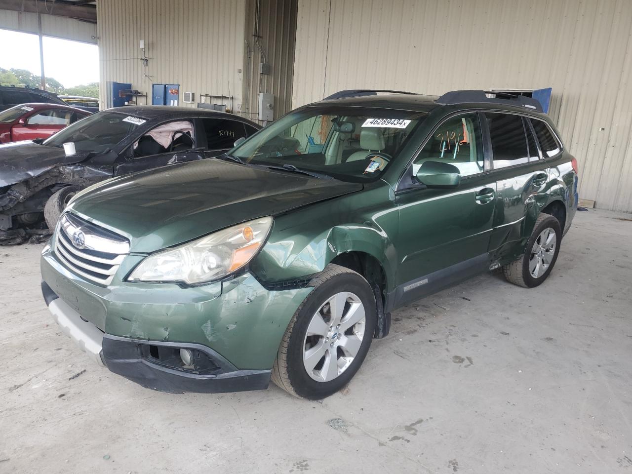 SUBARU OUTBACK 2012 4s4brbkc3c3229160