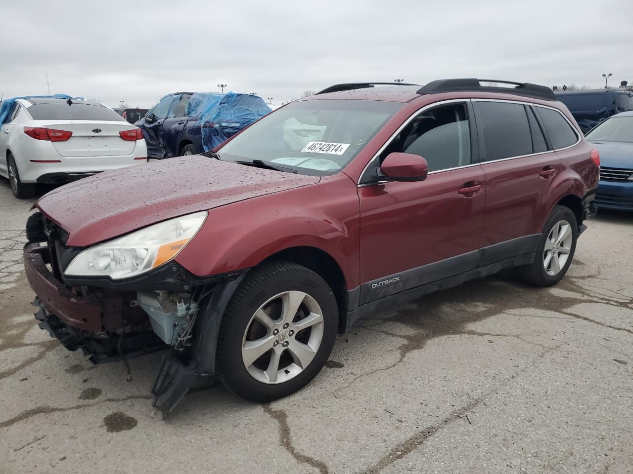 SUBARU OUTBACK 2013 4s4brbkc3d3282281