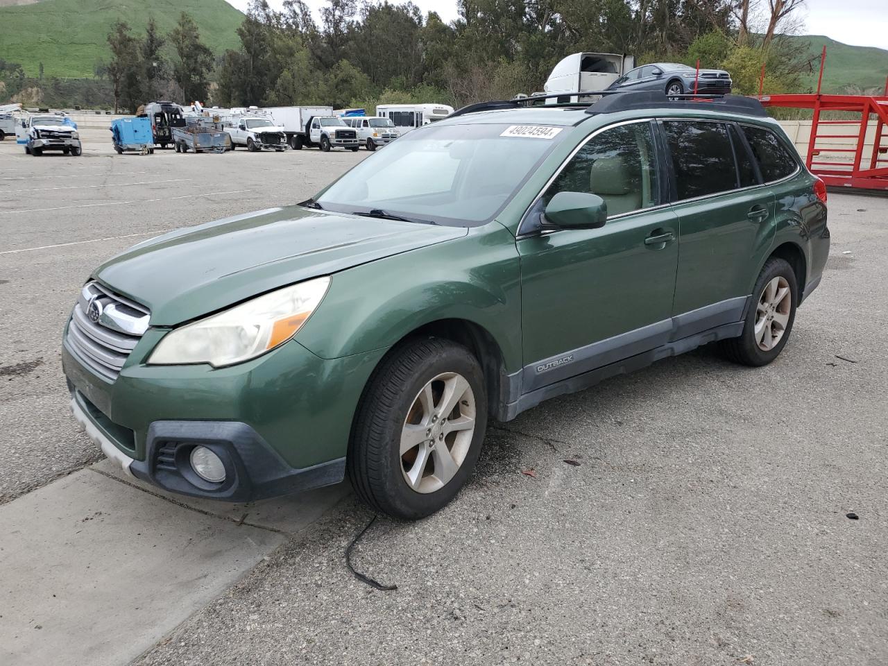 SUBARU OUTBACK 2013 4s4brbkc3d3320575