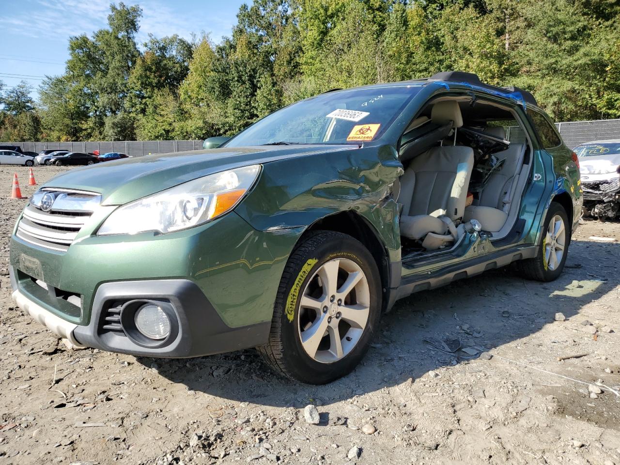 SUBARU OUTBACK 2013 4s4brbkc5d3267166