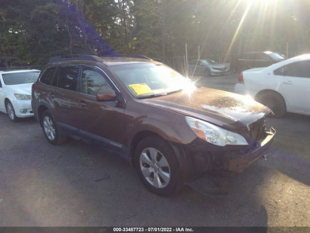 SUBARU OUTBACK 2011 4s4brbkc7b3313285