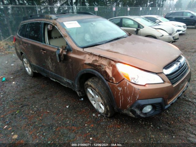 SUBARU OUTBACK 2013 4s4brbkc7d3271185