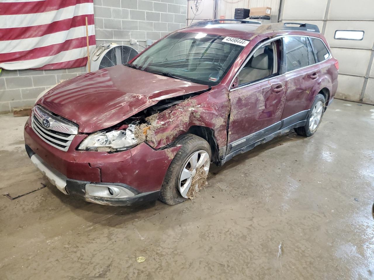 SUBARU OUTBACK 2011 4s4brbkc8b3353021