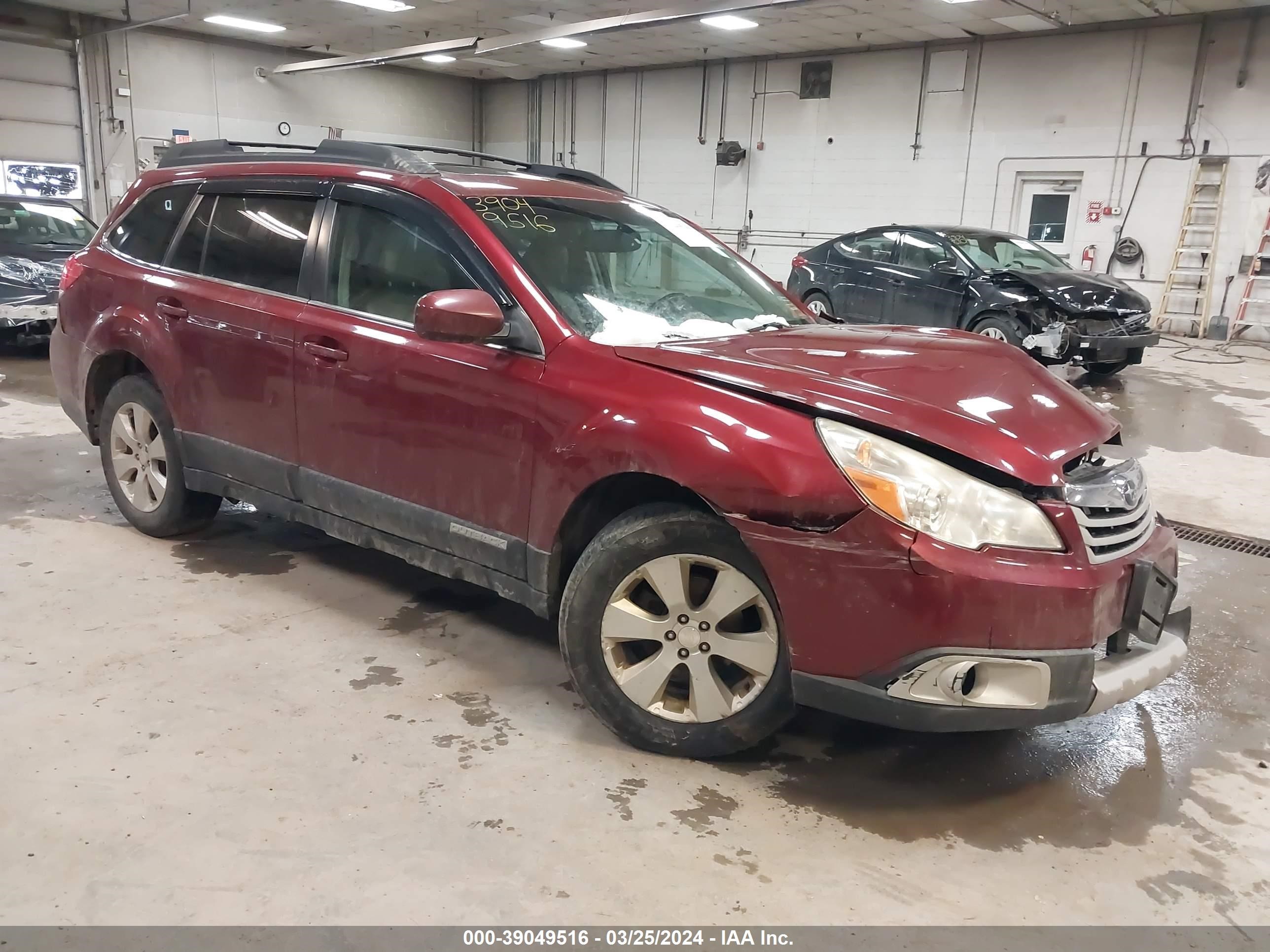 SUBARU OUTBACK 2011 4s4brbkc8b3370868