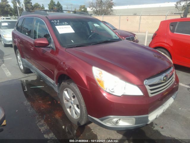 SUBARU OUTBACK 2012 4s4brbkcxc3291512