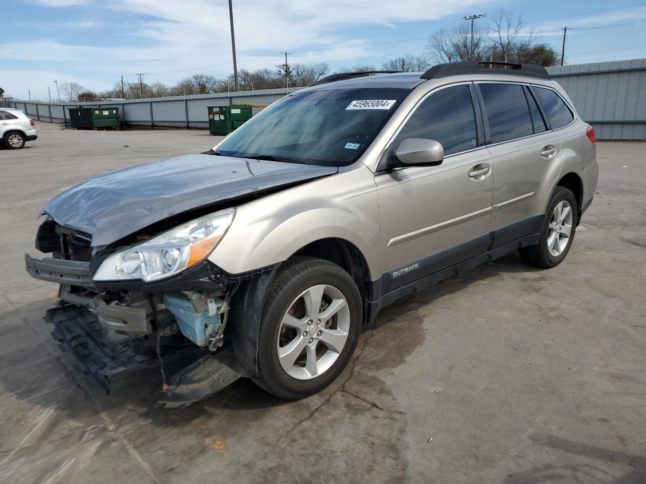 SUBARU OUTBACK 2014 4s4brblc7e3251180