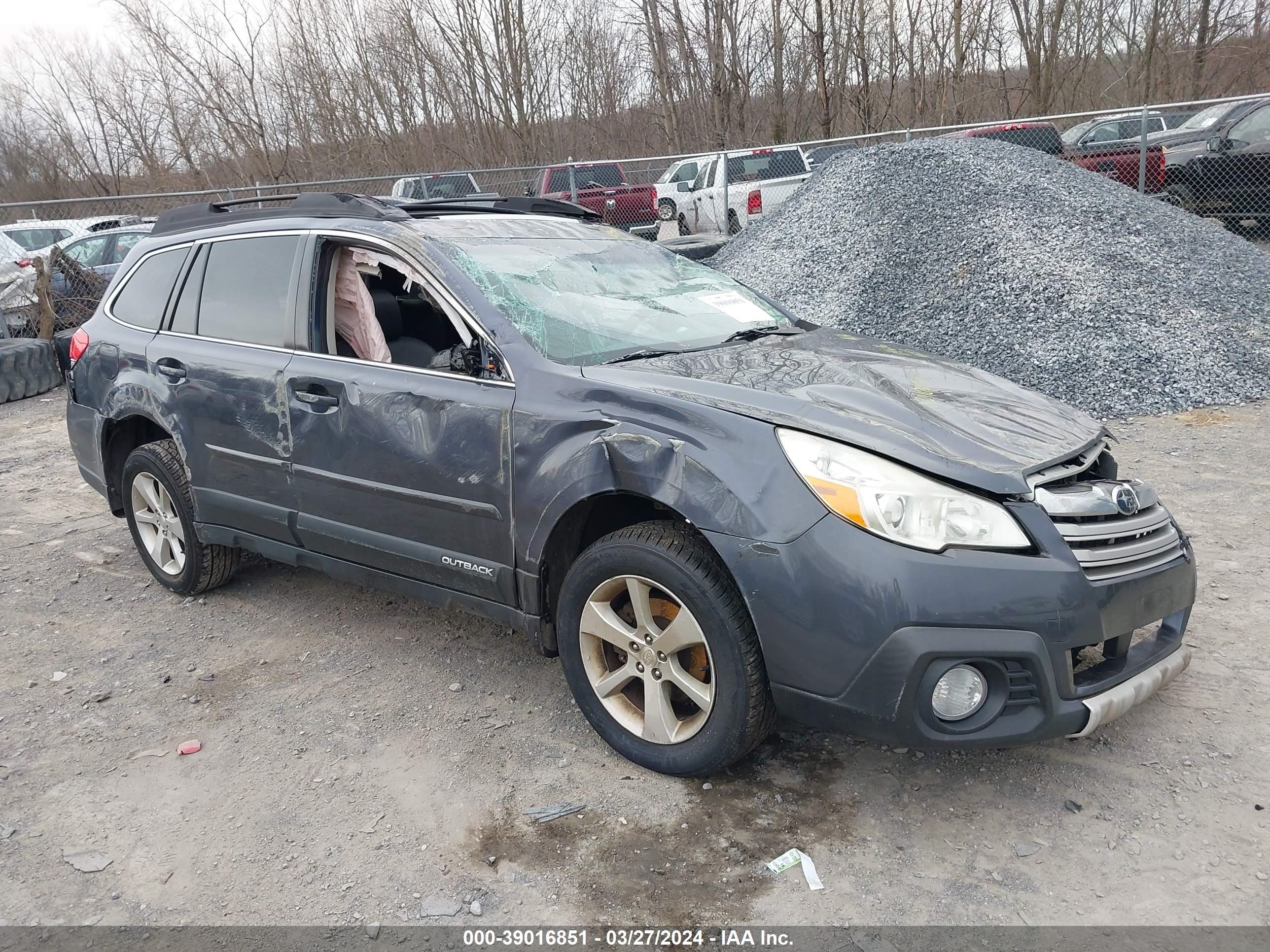 SUBARU OUTBACK 2014 4s4brblcxe3246622