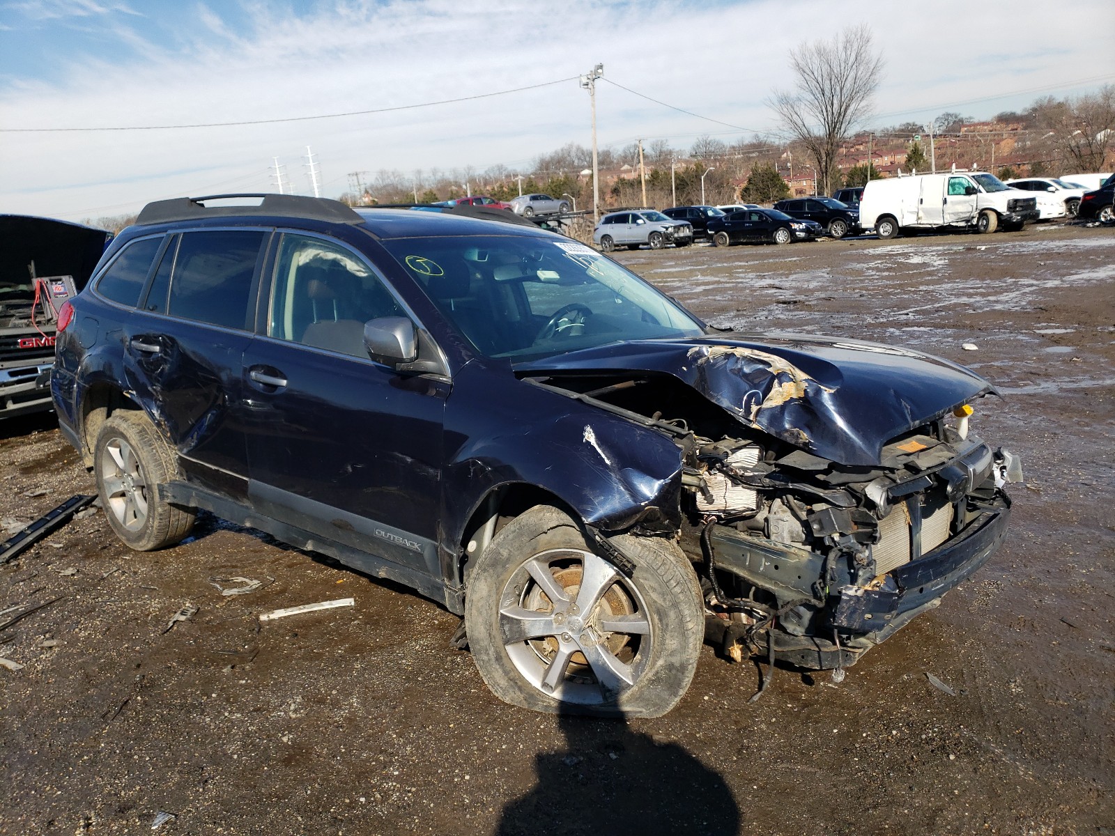 SUBARU OUTBACK 2. 2014 4s4brbpc2e3244115