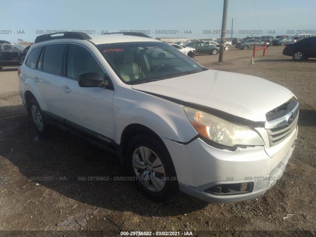 SUBARU OUTBACK 2011 4s4brcac0b3314611