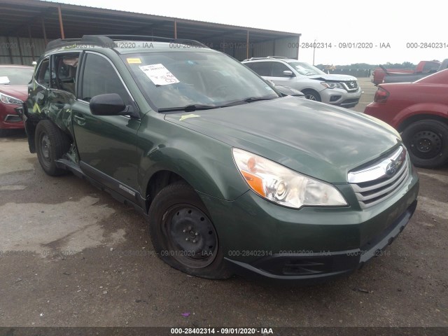 SUBARU OUTBACK 2011 4s4brcac1b3389155