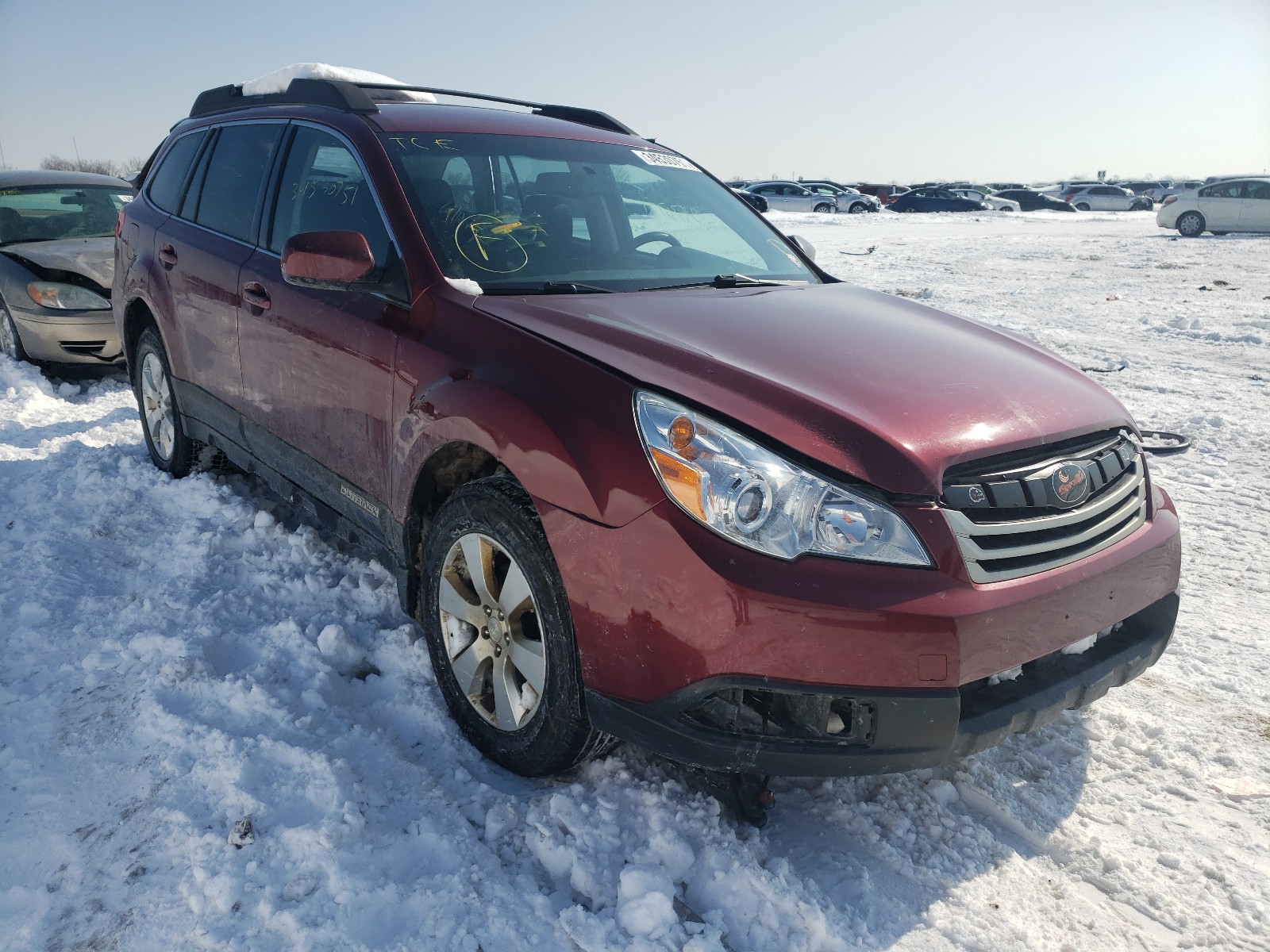 SUBARU OUTBACK 2. 2012 4s4brcac5c3244315