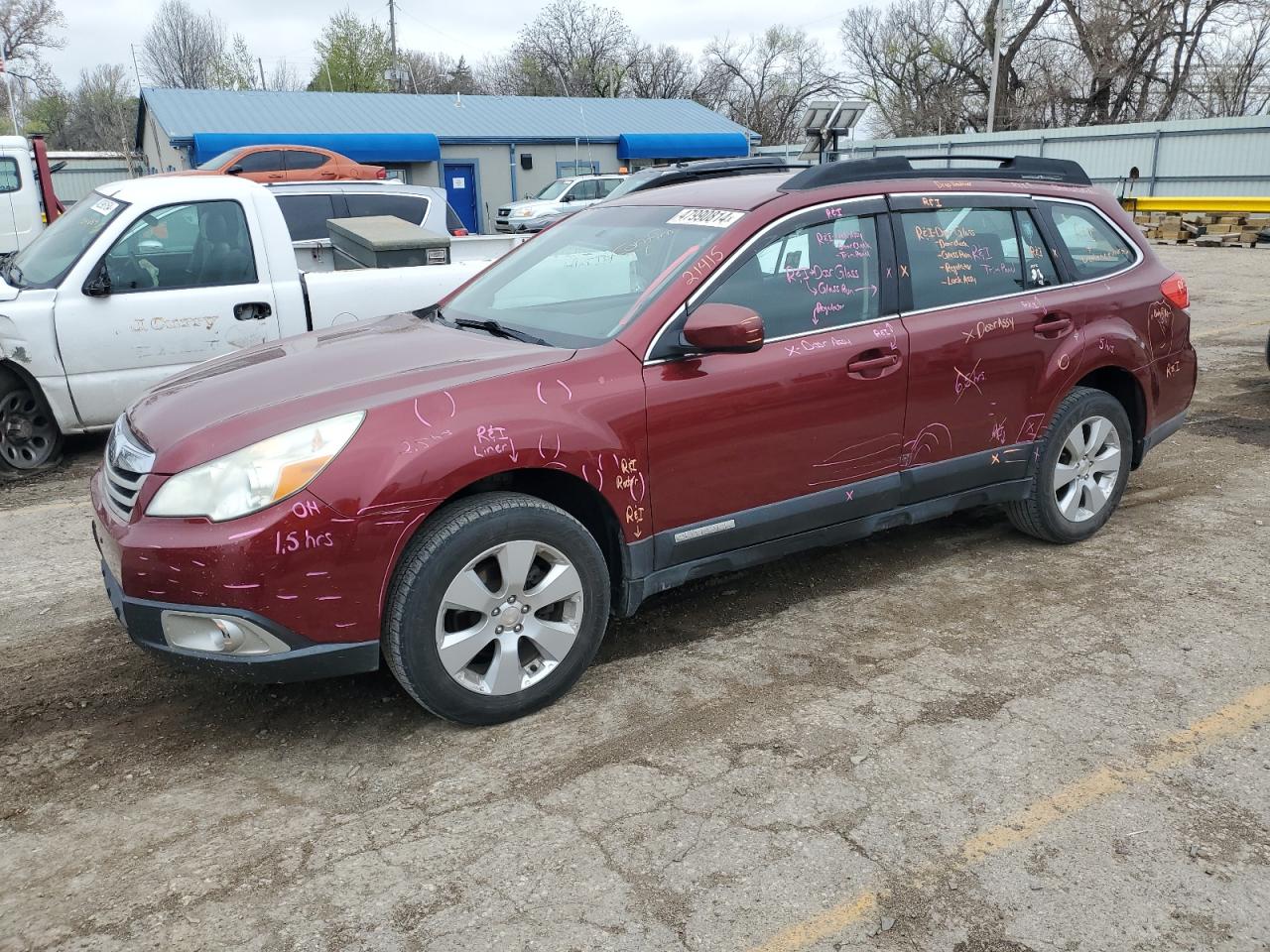 SUBARU OUTBACK 2012 4s4brcac8c3266468