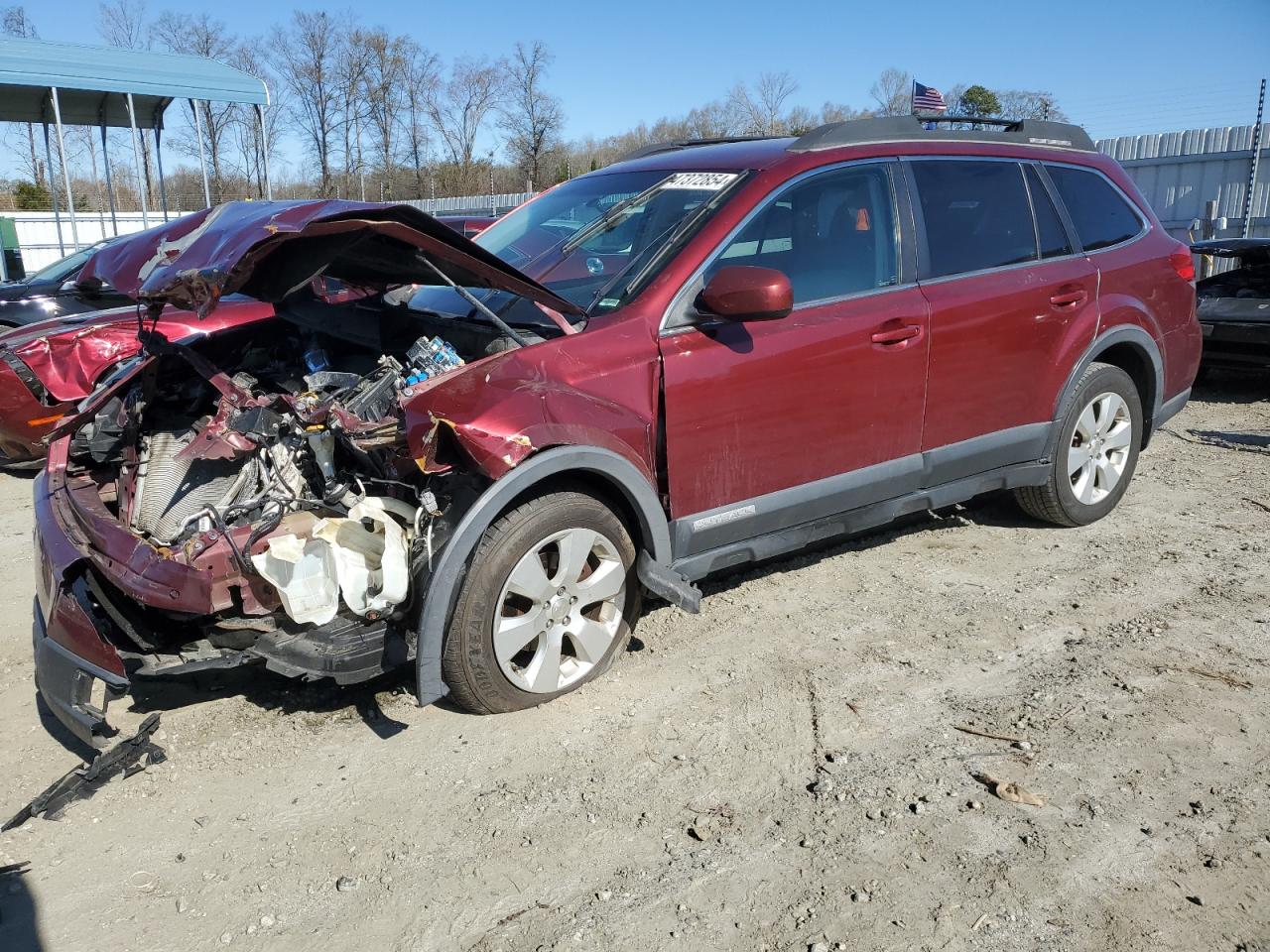 SUBARU OUTBACK 2011 4s4brcbc6b3421760