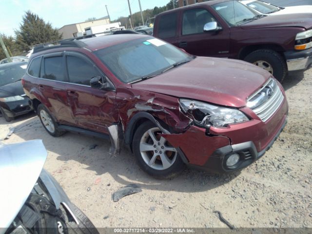 SUBARU OUTBACK 2014 4s4brccc1e3321116