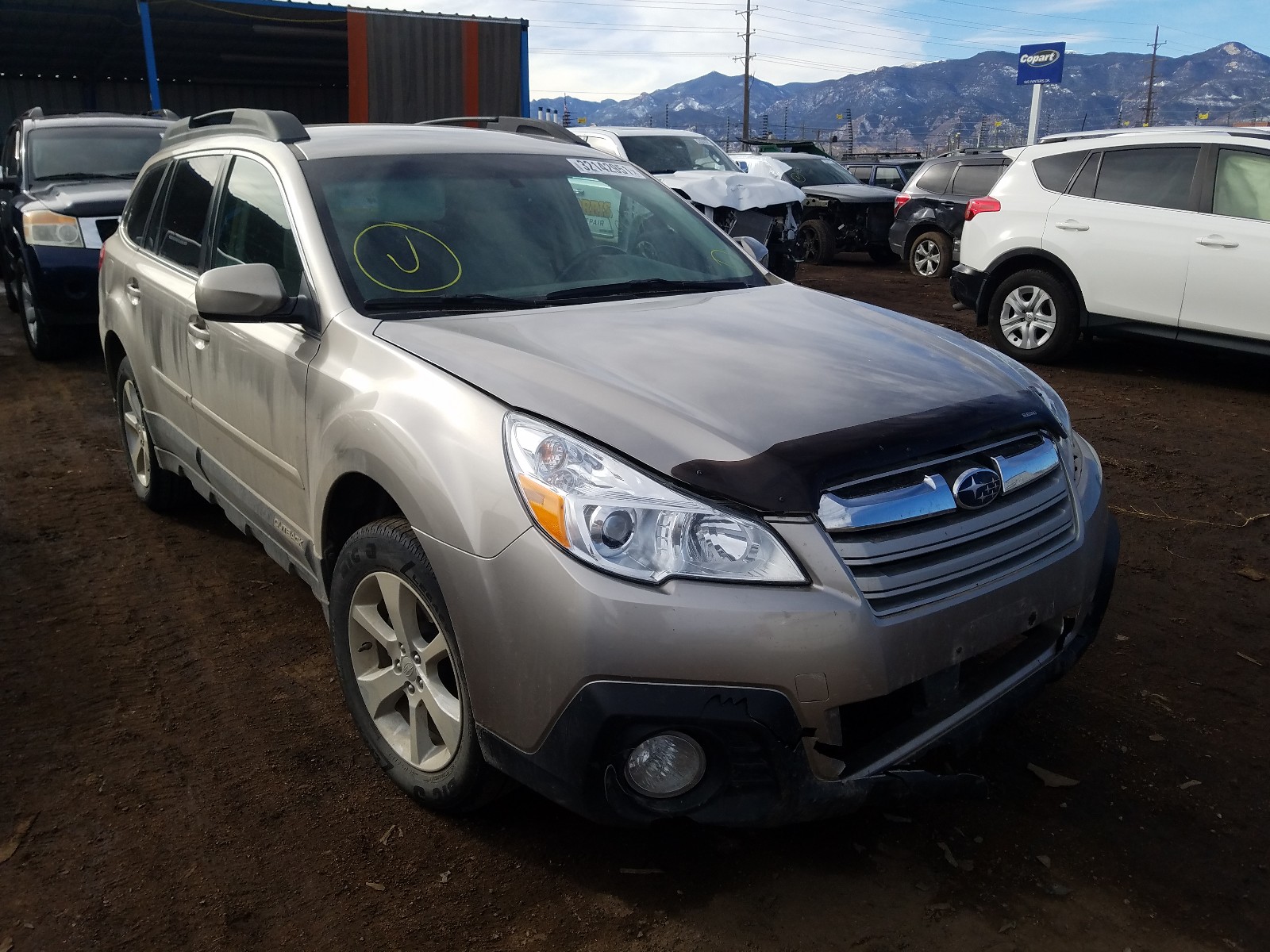 SUBARU OUTBACK 2. 2014 4s4brcccxe3230880