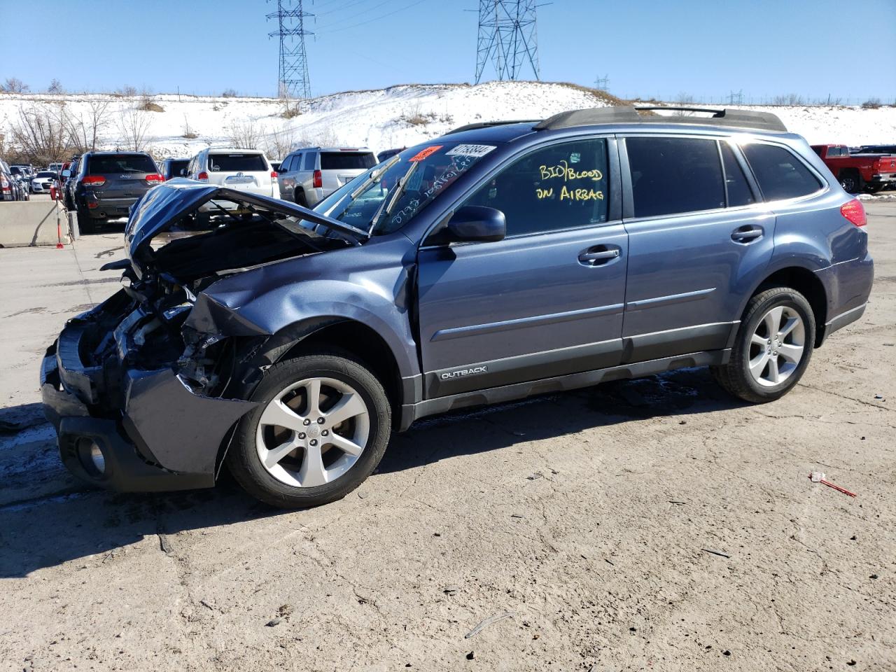 SUBARU OUTBACK 2013 4s4brcgc1d3205665