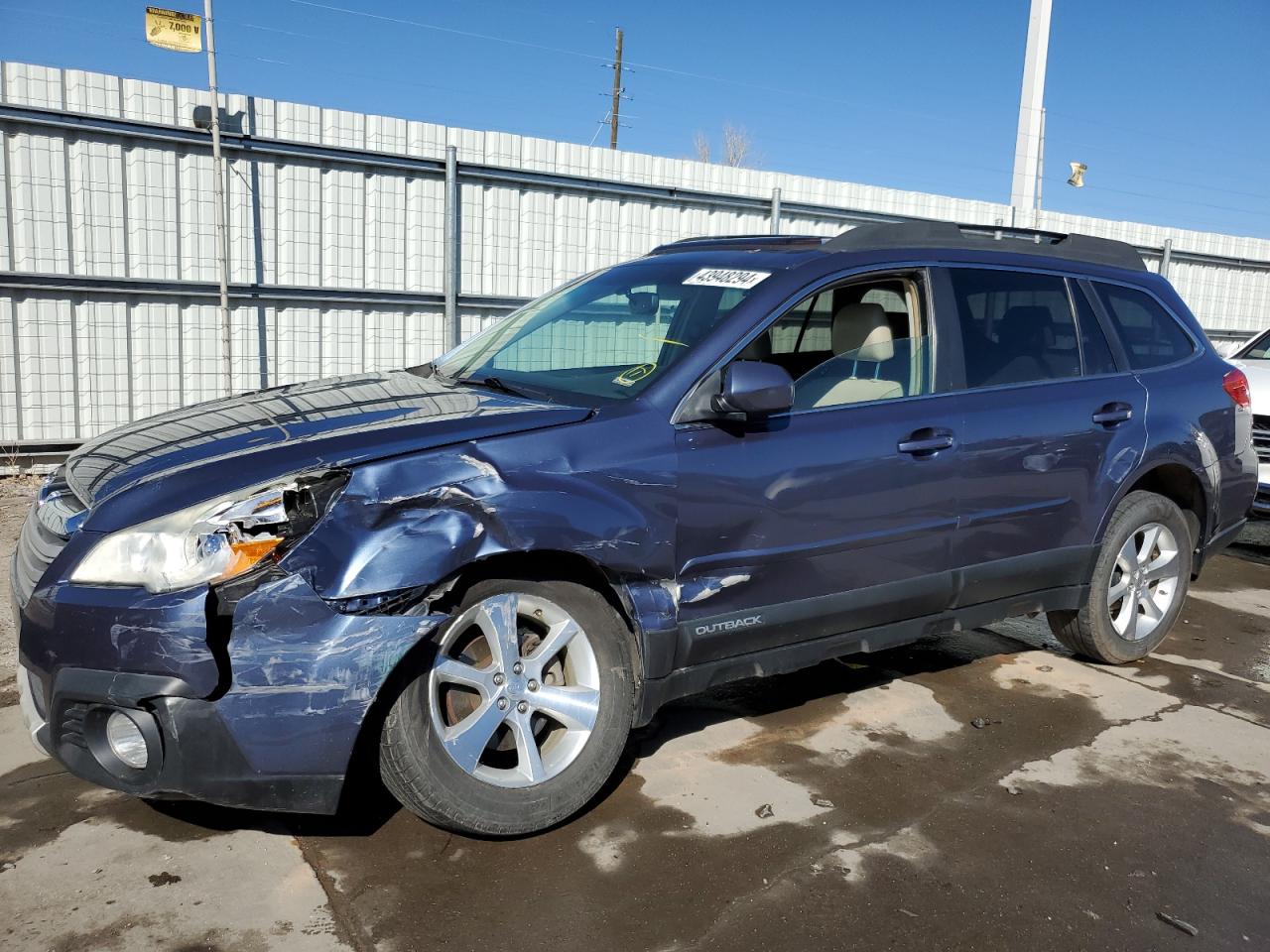 SUBARU OUTBACK 2013 4s4brckc6d3297248