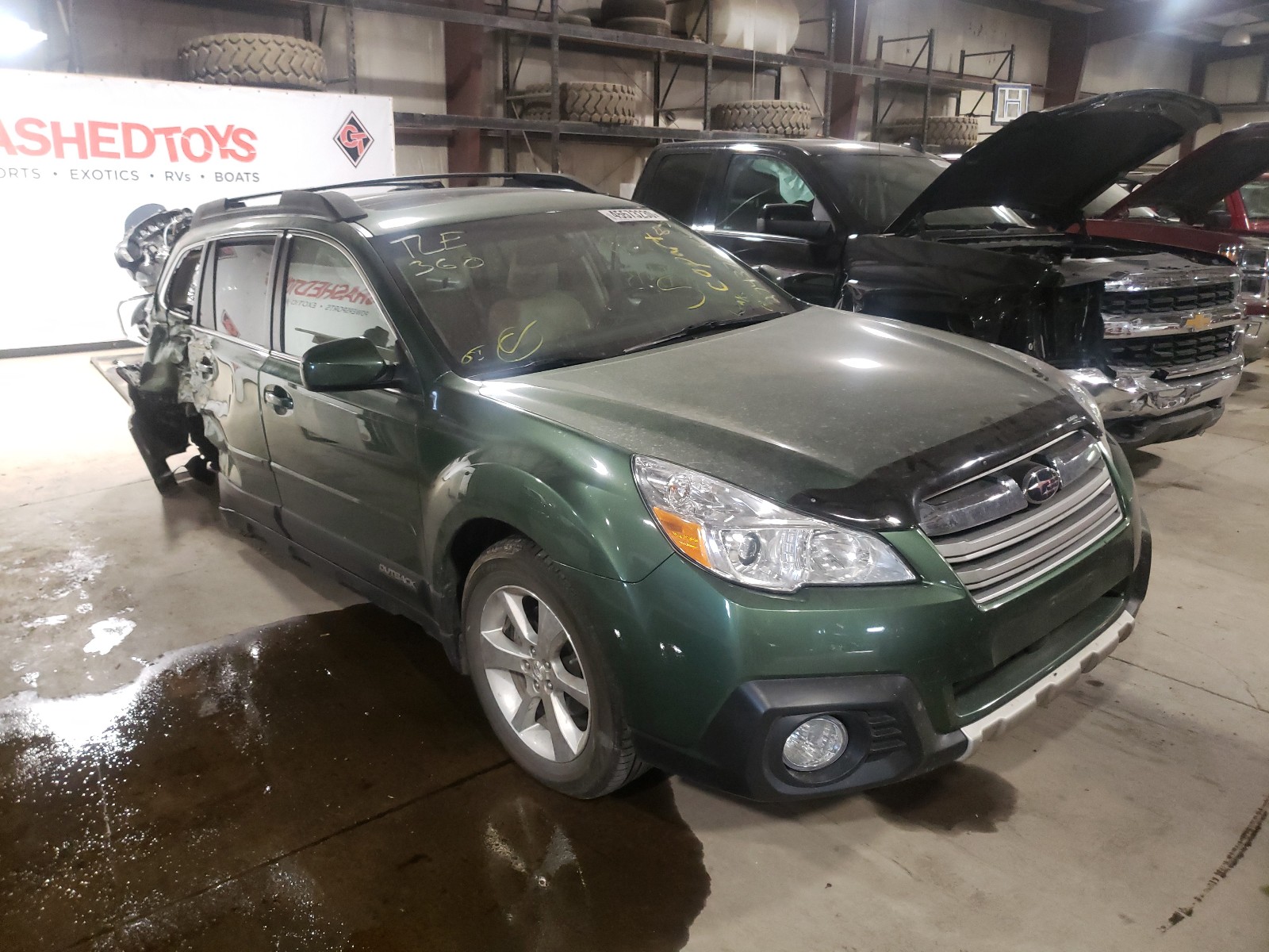 SUBARU OUTBACK 2. 2013 4s4brckcxd3274376