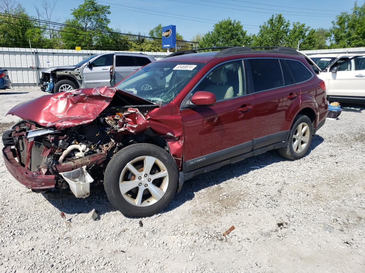 SUBARU OUTBACK 2014 4s4brclc4e3312605