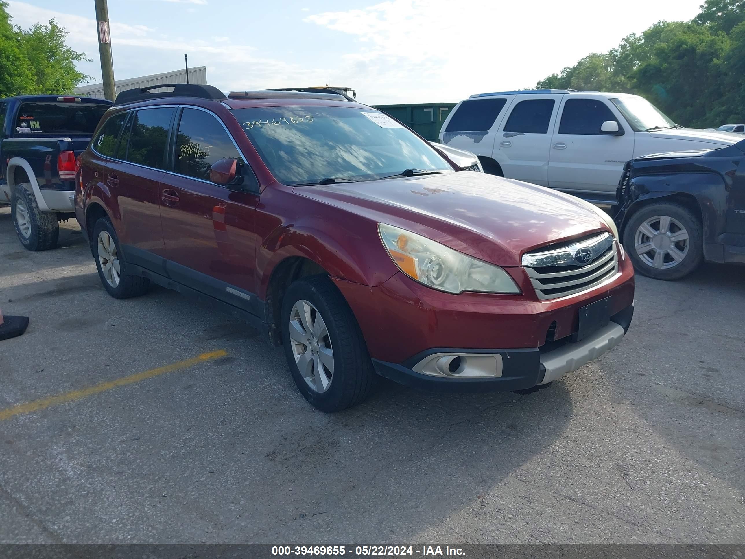 SUBARU OUTBACK 2011 4s4brclc7b3353869