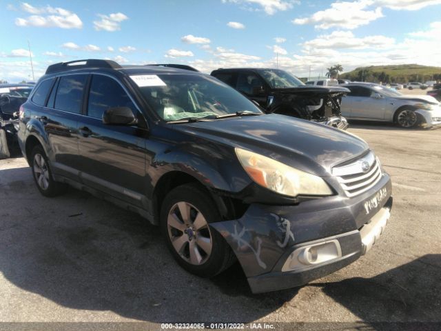 SUBARU OUTBACK 2011 4s4brdjc1b2346222