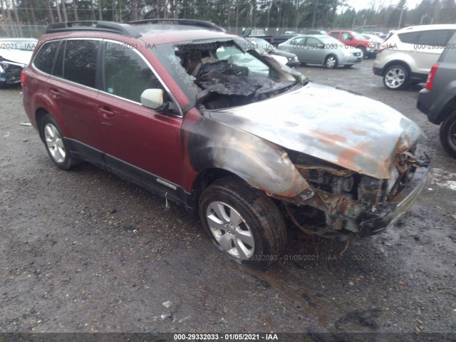 SUBARU OUTBACK 2011 4s4brdkc2b2327709