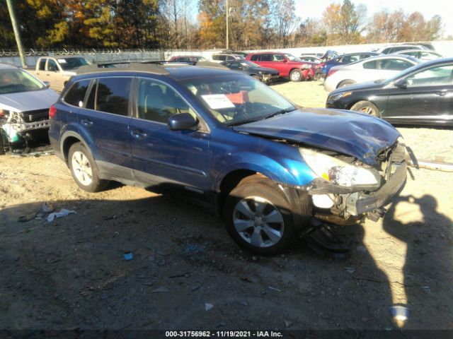 SUBARU OUTBACK 2011 4s4brdkc2b2375405