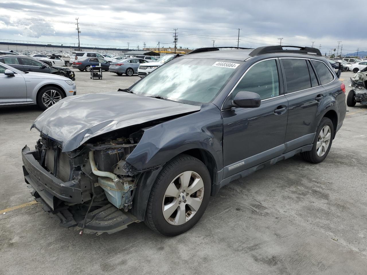 SUBARU OUTBACK 2011 4s4brdkc9b2423711