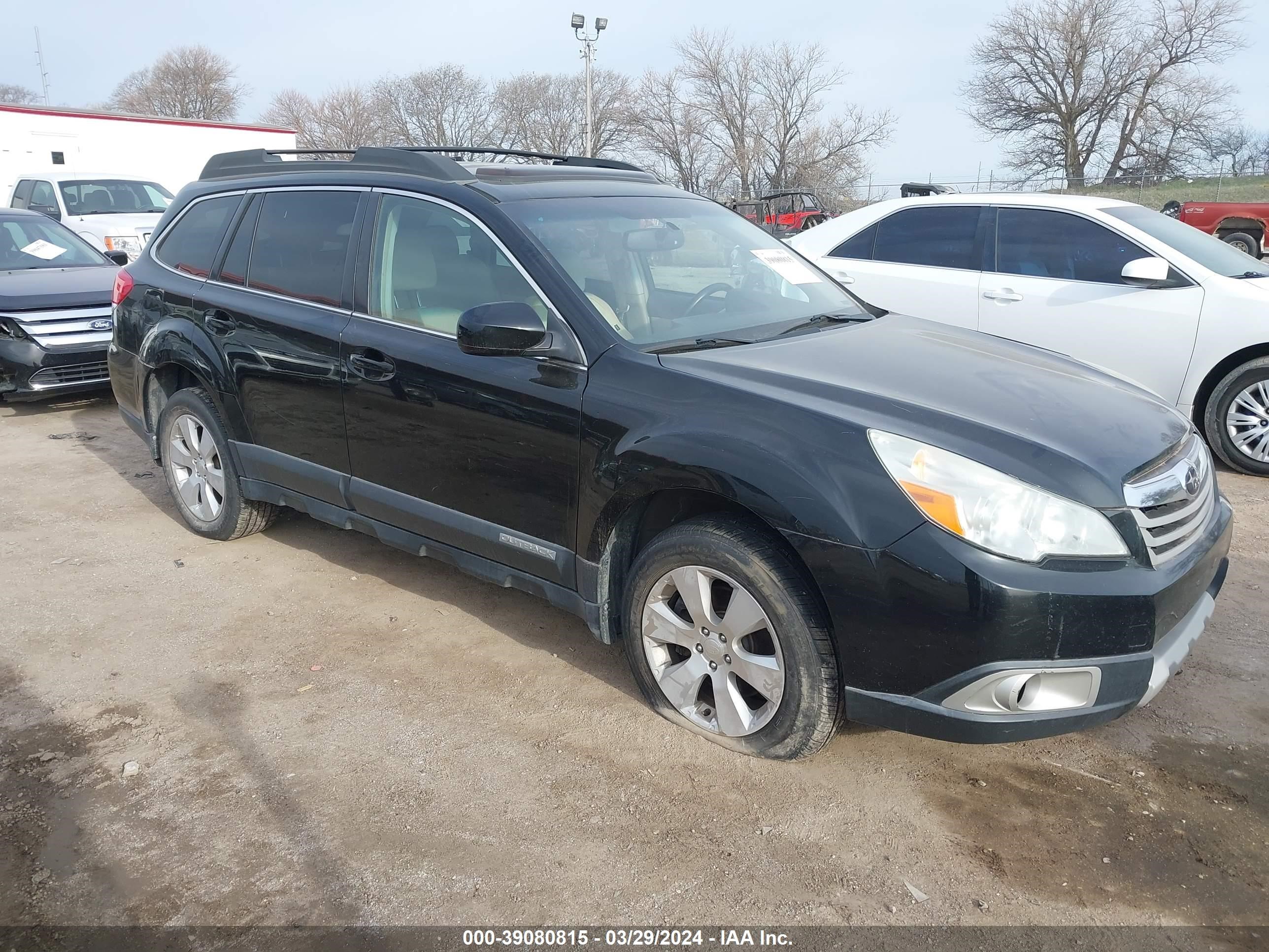 SUBARU OUTBACK 2011 4s4brdkcxb2313332