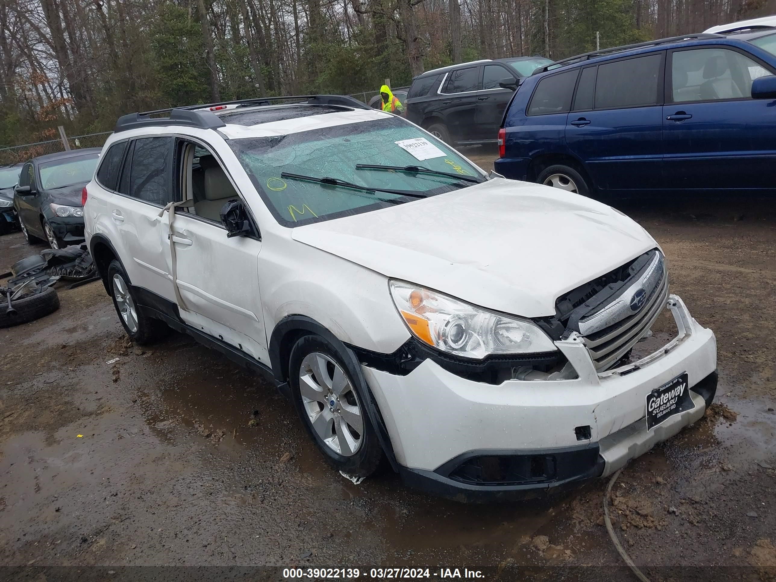 SUBARU OUTBACK 2012 4s4brdlcxc2246926