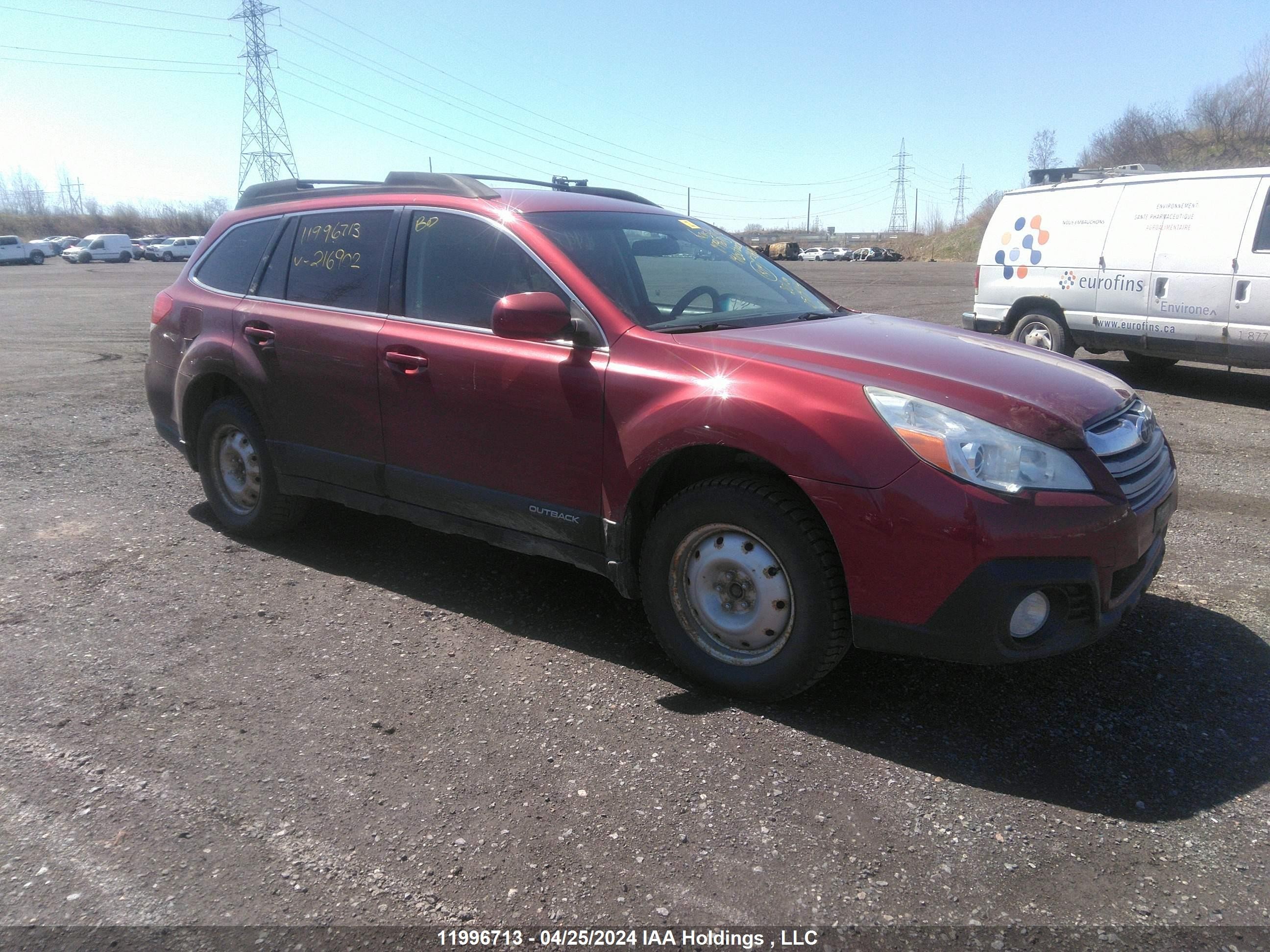 SUBARU OUTBACK 2014 4s4brgbc0e3216902