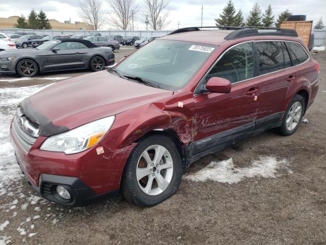 SUBARU OUTBACK 2. 2014 4s4brgbc8e3215450