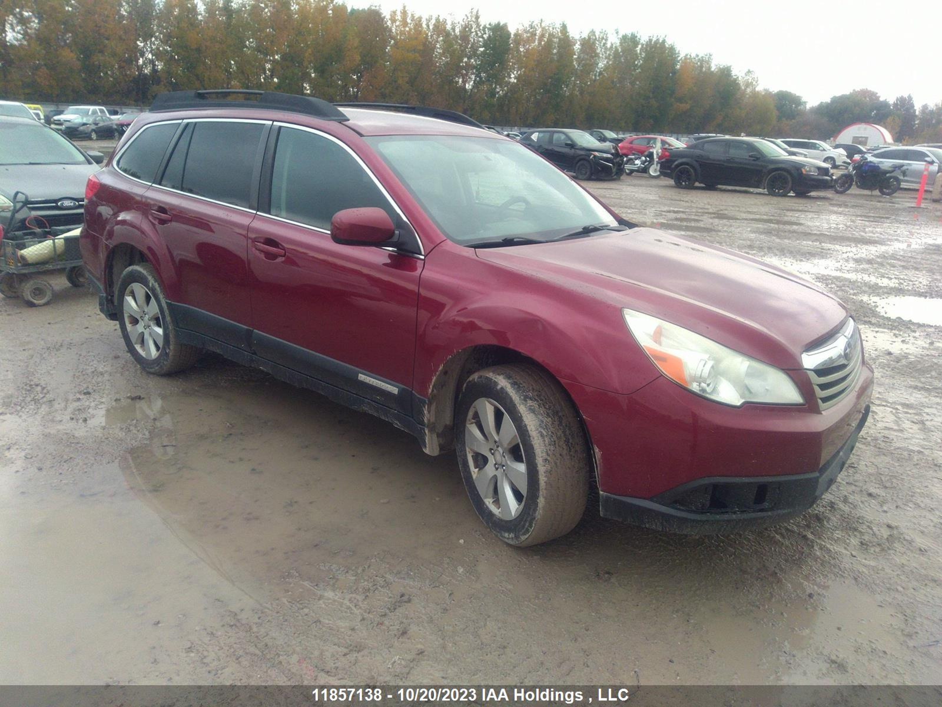 SUBARU OUTBACK 2012 4s4brgbc9c3264279