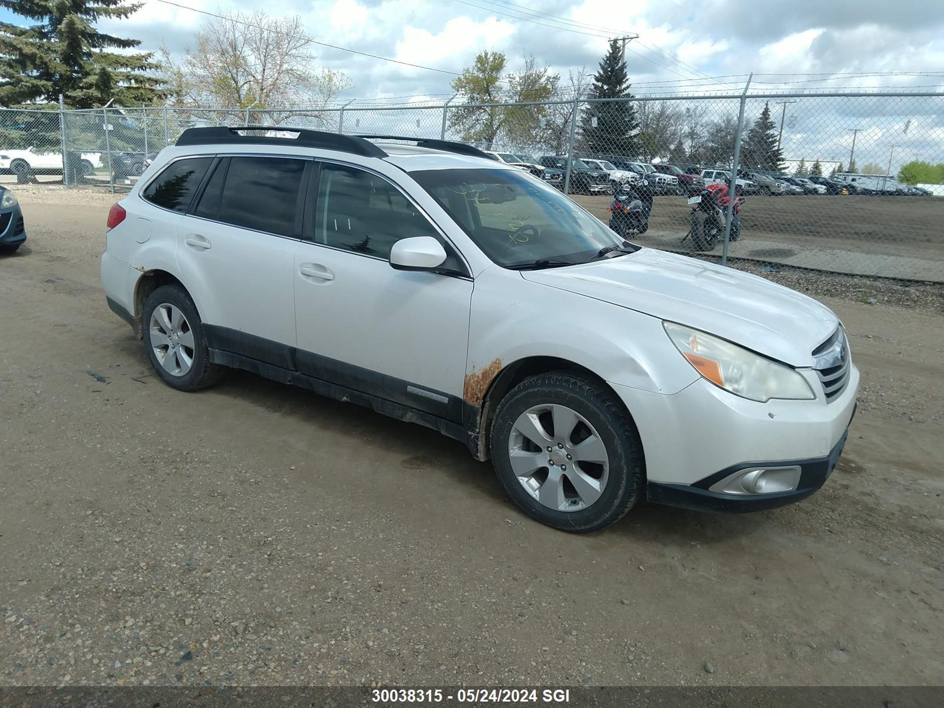 SUBARU OUTBACK 2010 4s4brggc1a3312542