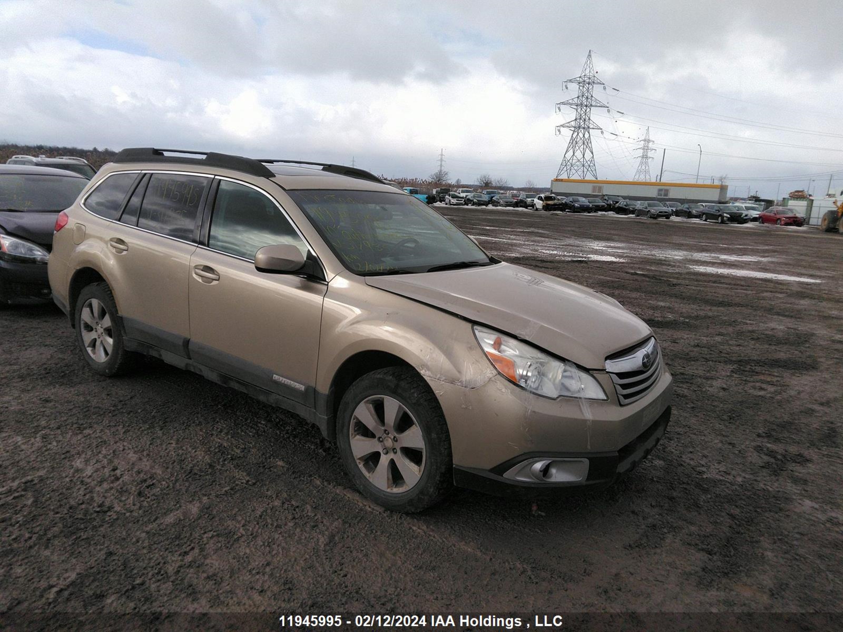 SUBARU OUTBACK 2010 4s4brggc1a3317935