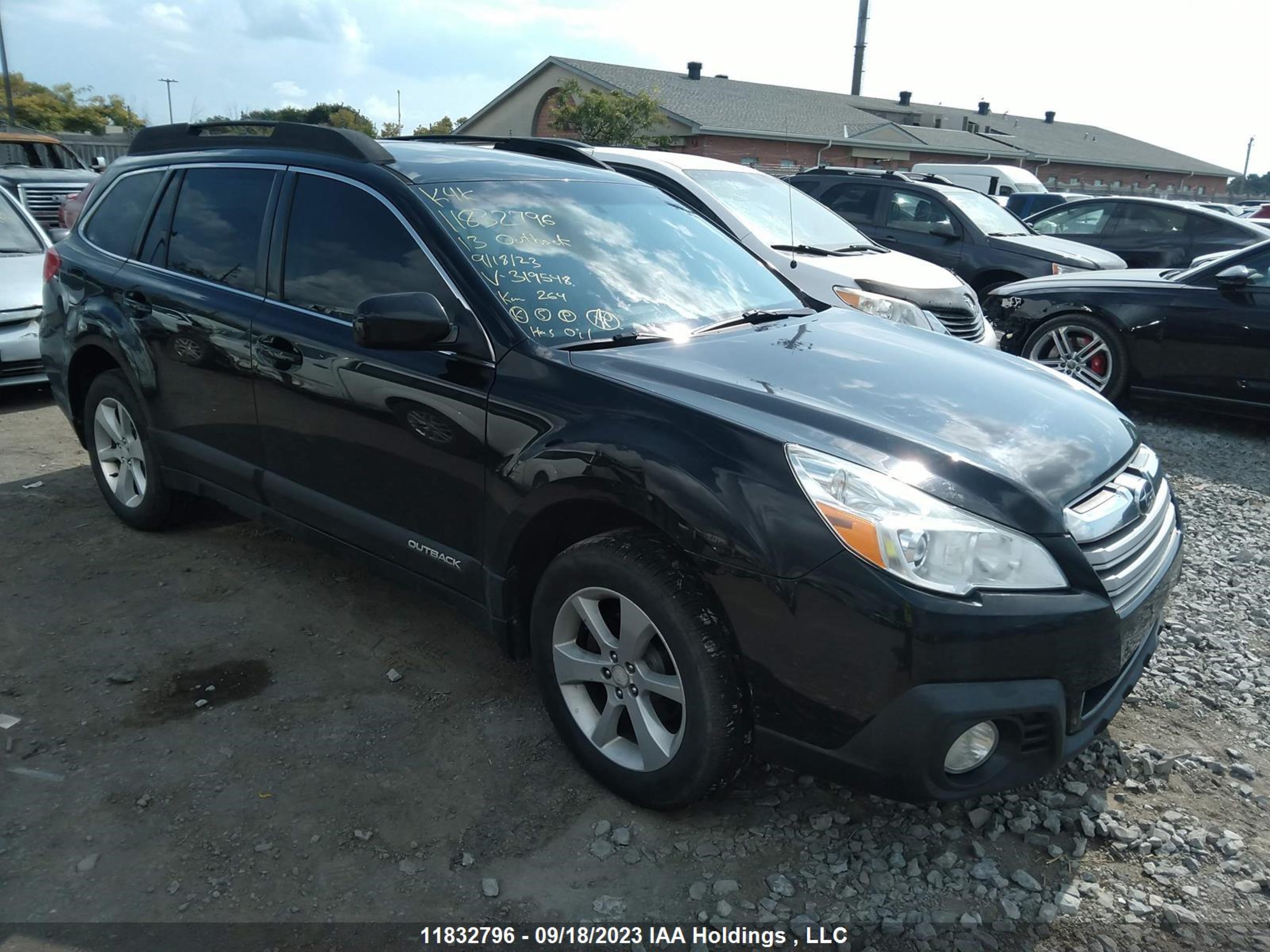 SUBARU OUTBACK 2013 4s4brggc9d3319548