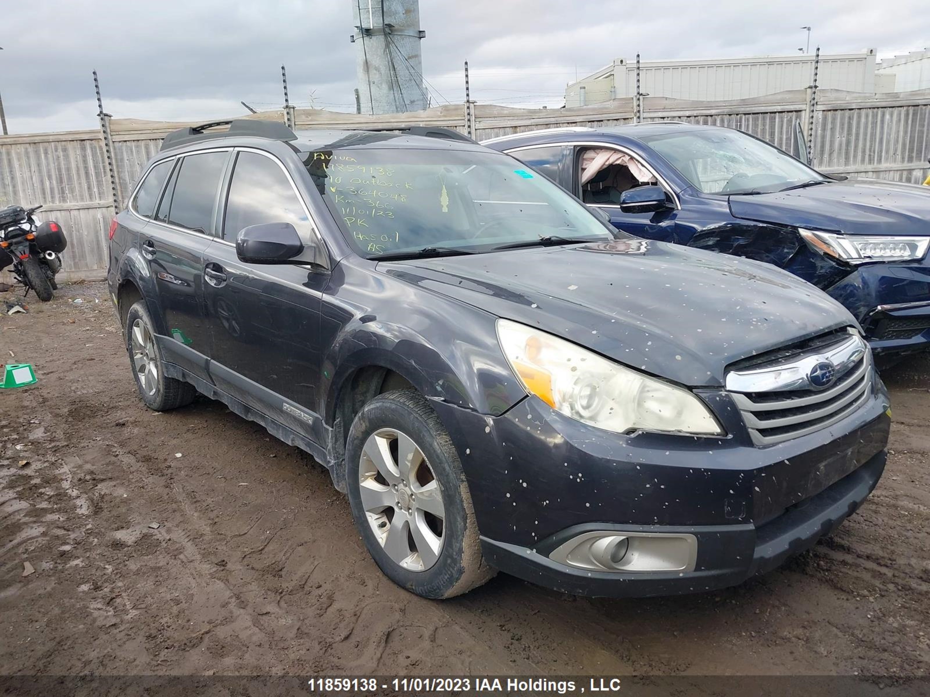 SUBARU OUTBACK 2010 4s4brglc3a3364048