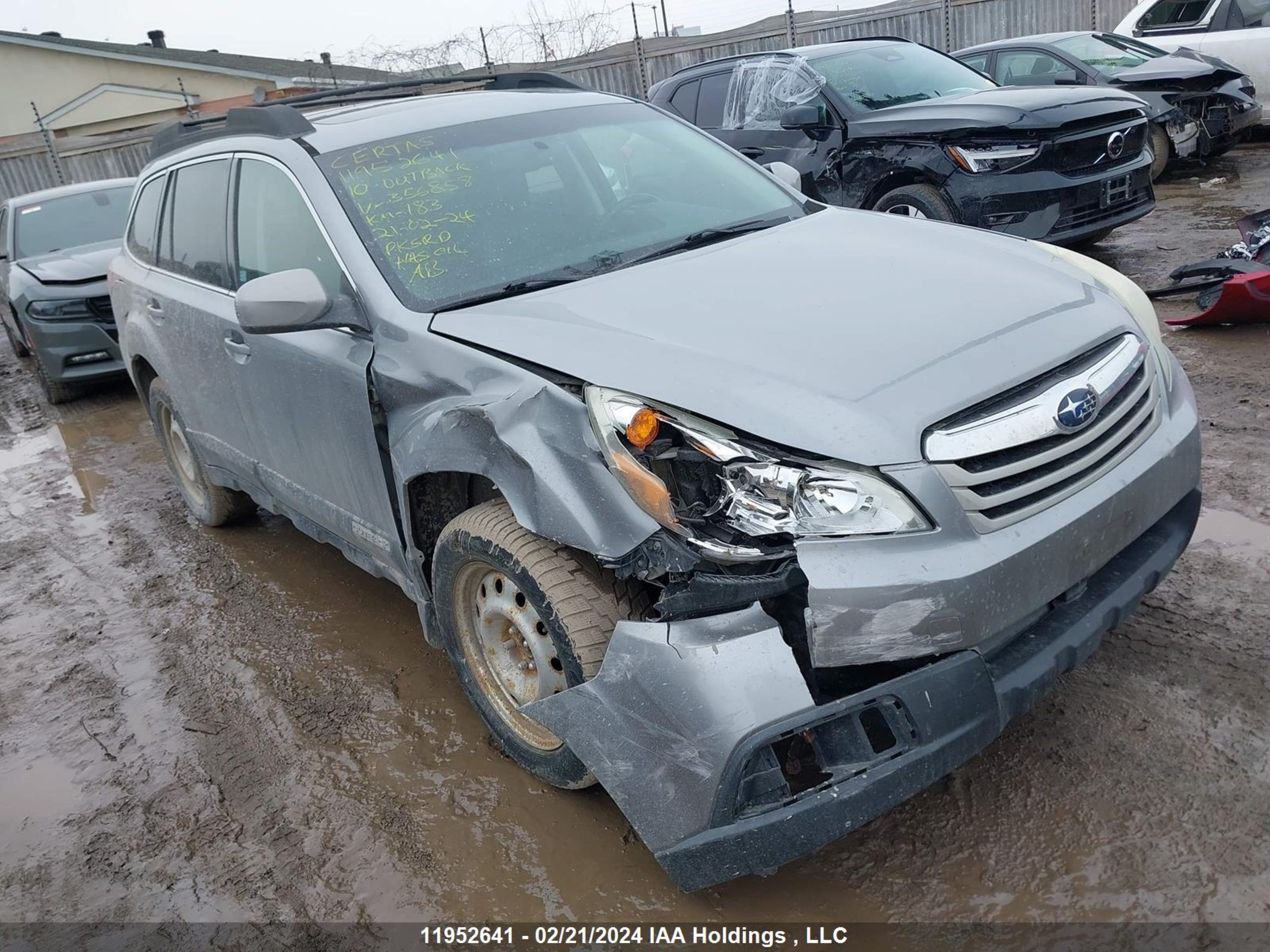 SUBARU OUTBACK 2010 4s4brglc9a3356858