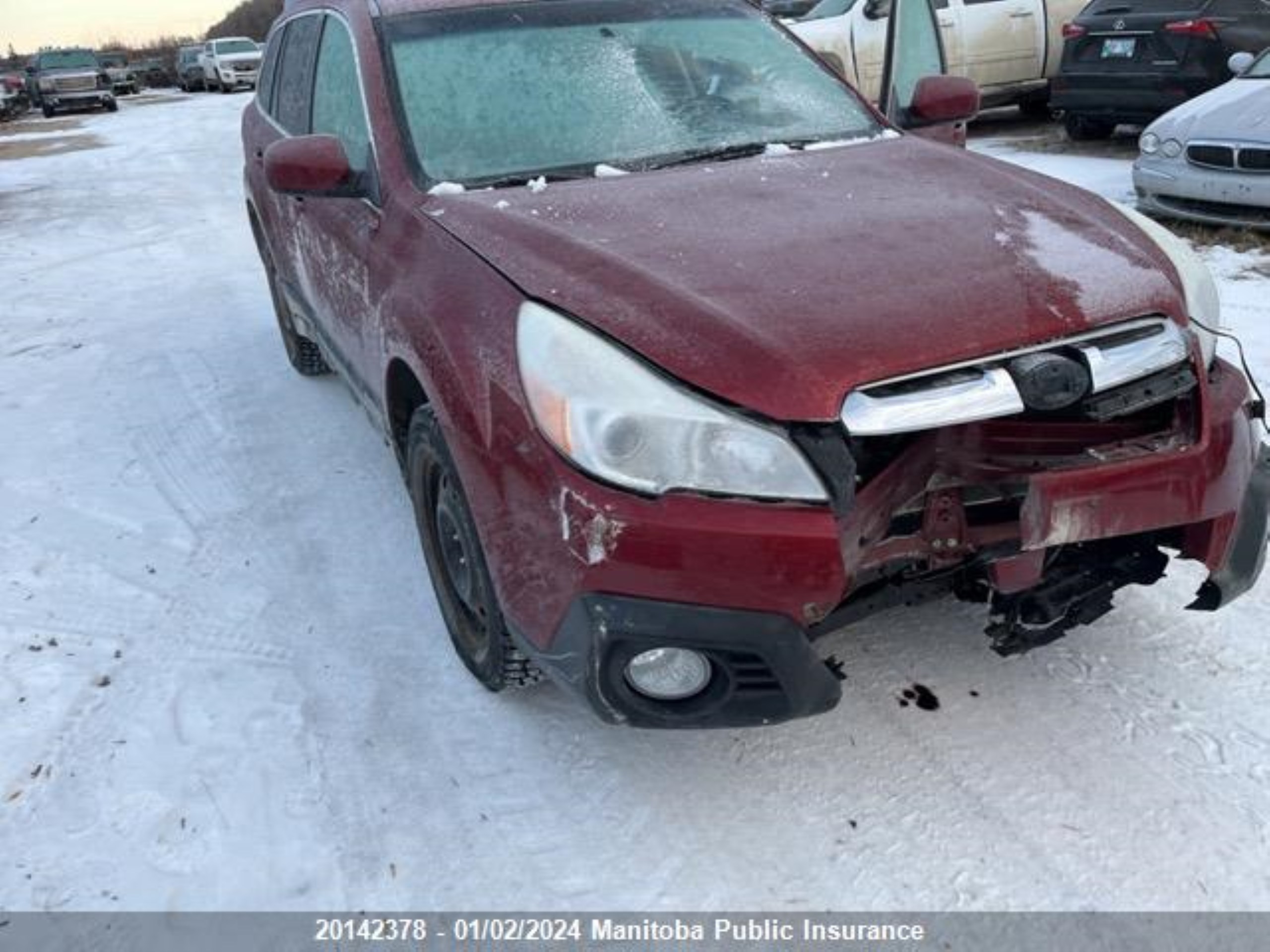 SUBARU OUTBACK 2014 4s4brjdc4e2258778