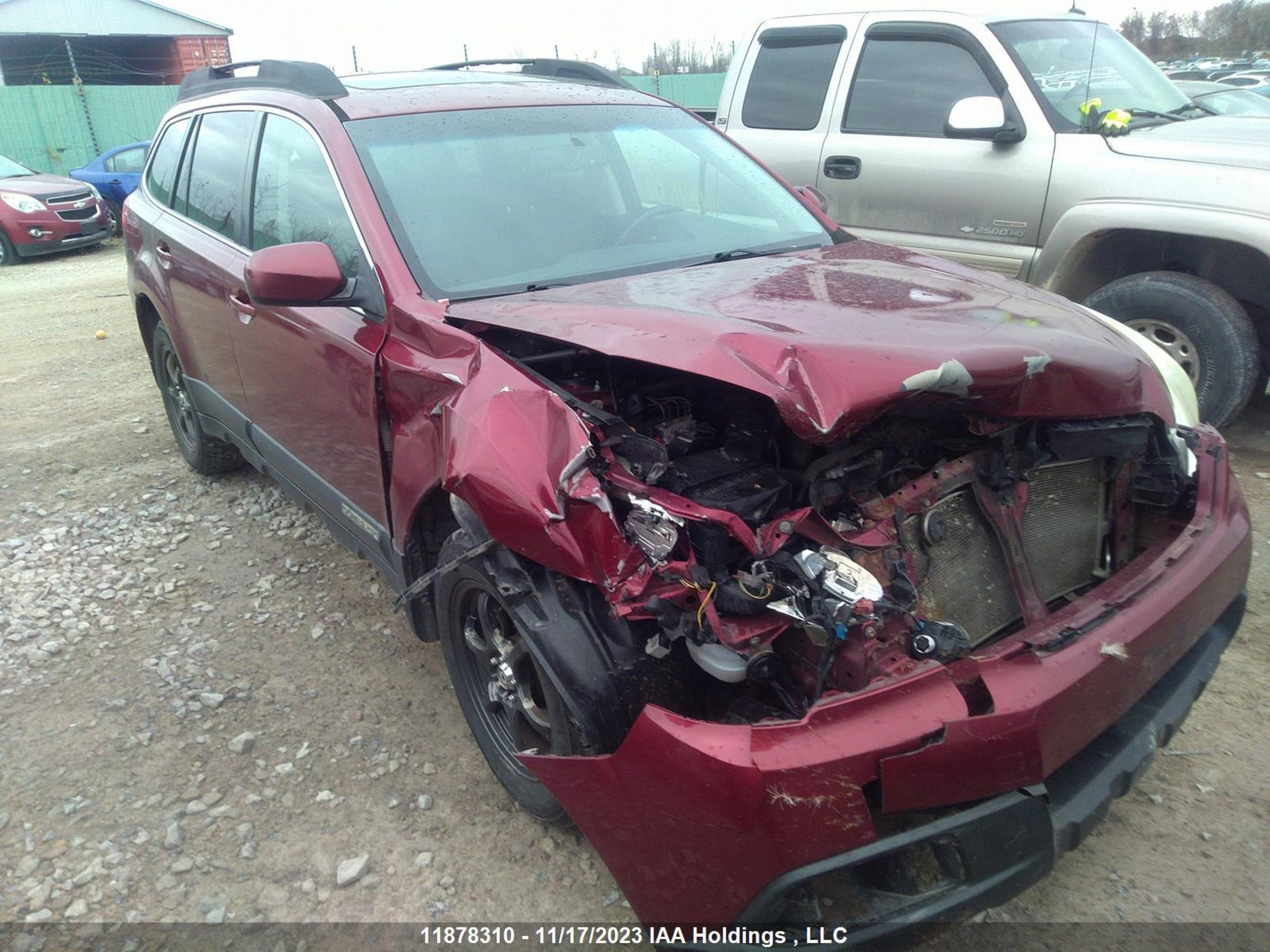 SUBARU OUTBACK 2011 4s4brjgc0b2324119