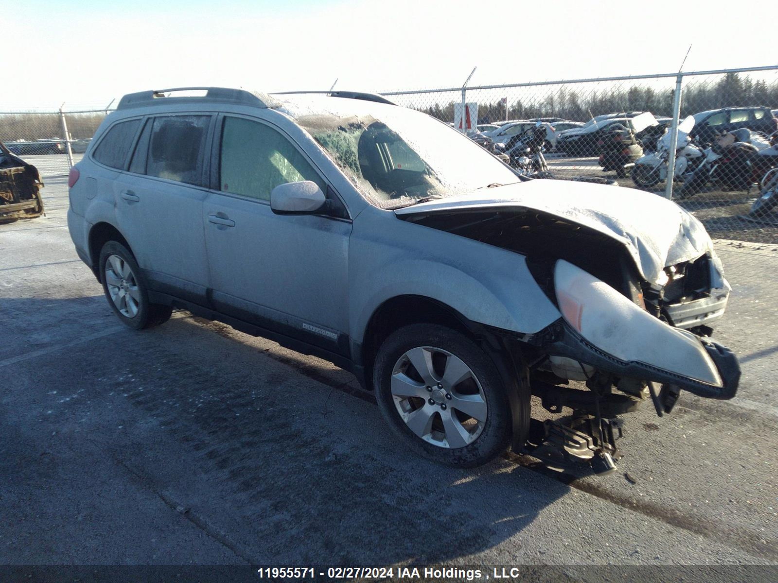 SUBARU OUTBACK 2012 4s4brjgc9c2204742