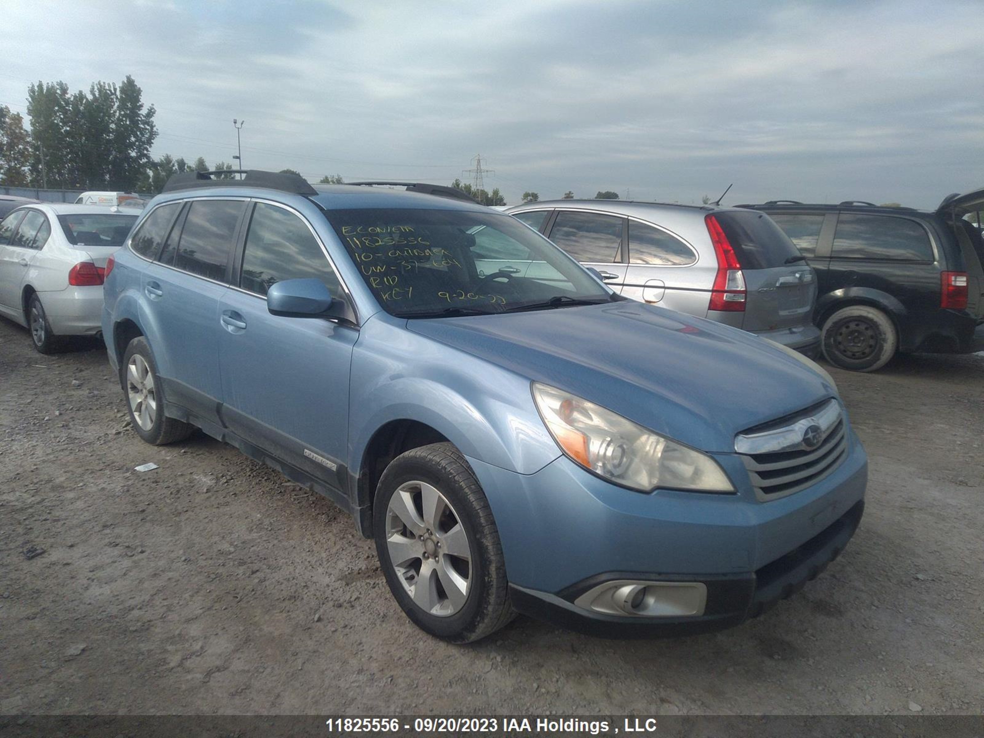 SUBARU OUTBACK 2010 4s4brjlc3a2375604