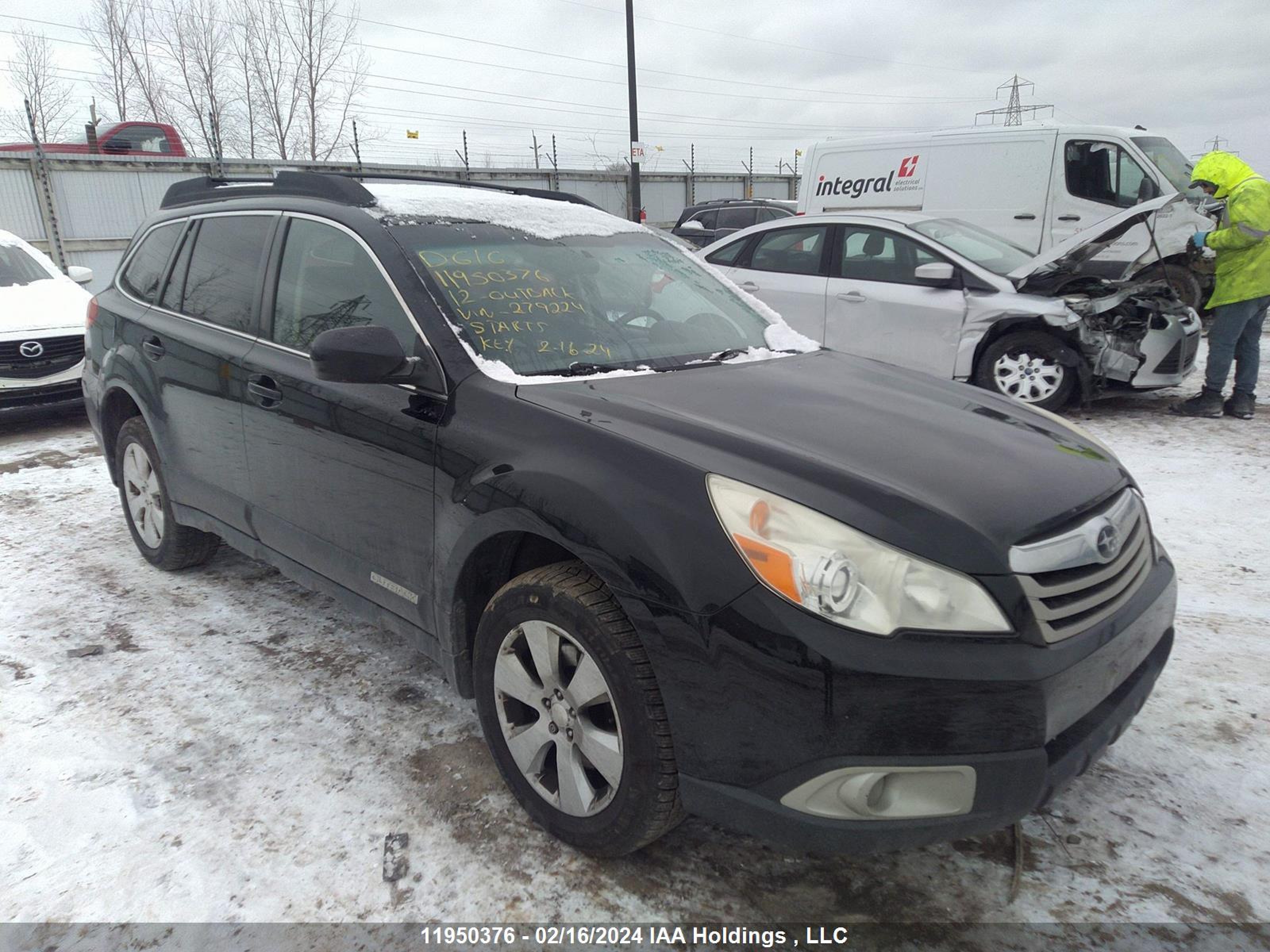 SUBARU OUTBACK 2012 4s4brjmc4c2279224