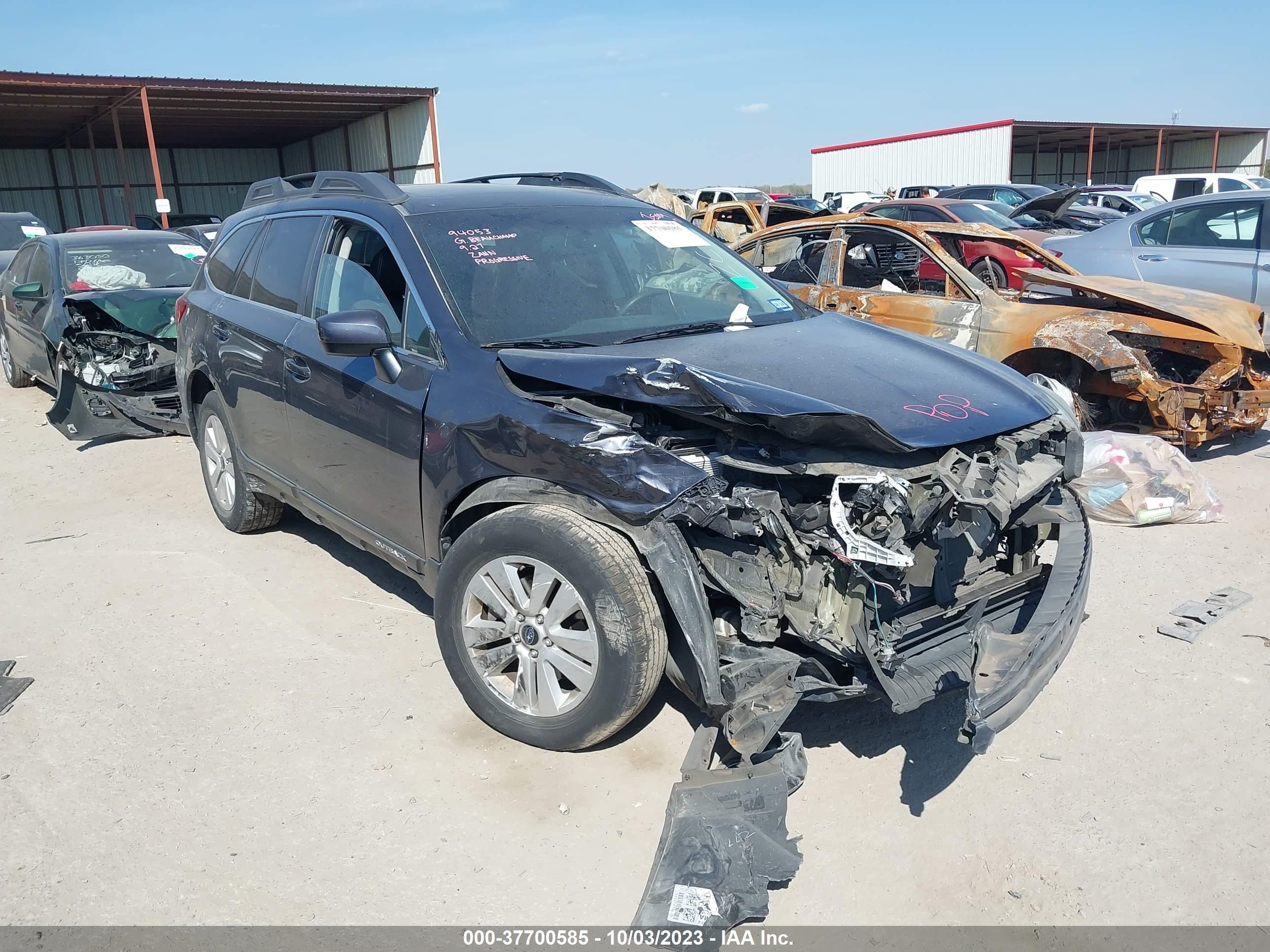 SUBARU OUTBACK 2017 4s4bsadc2h3260953