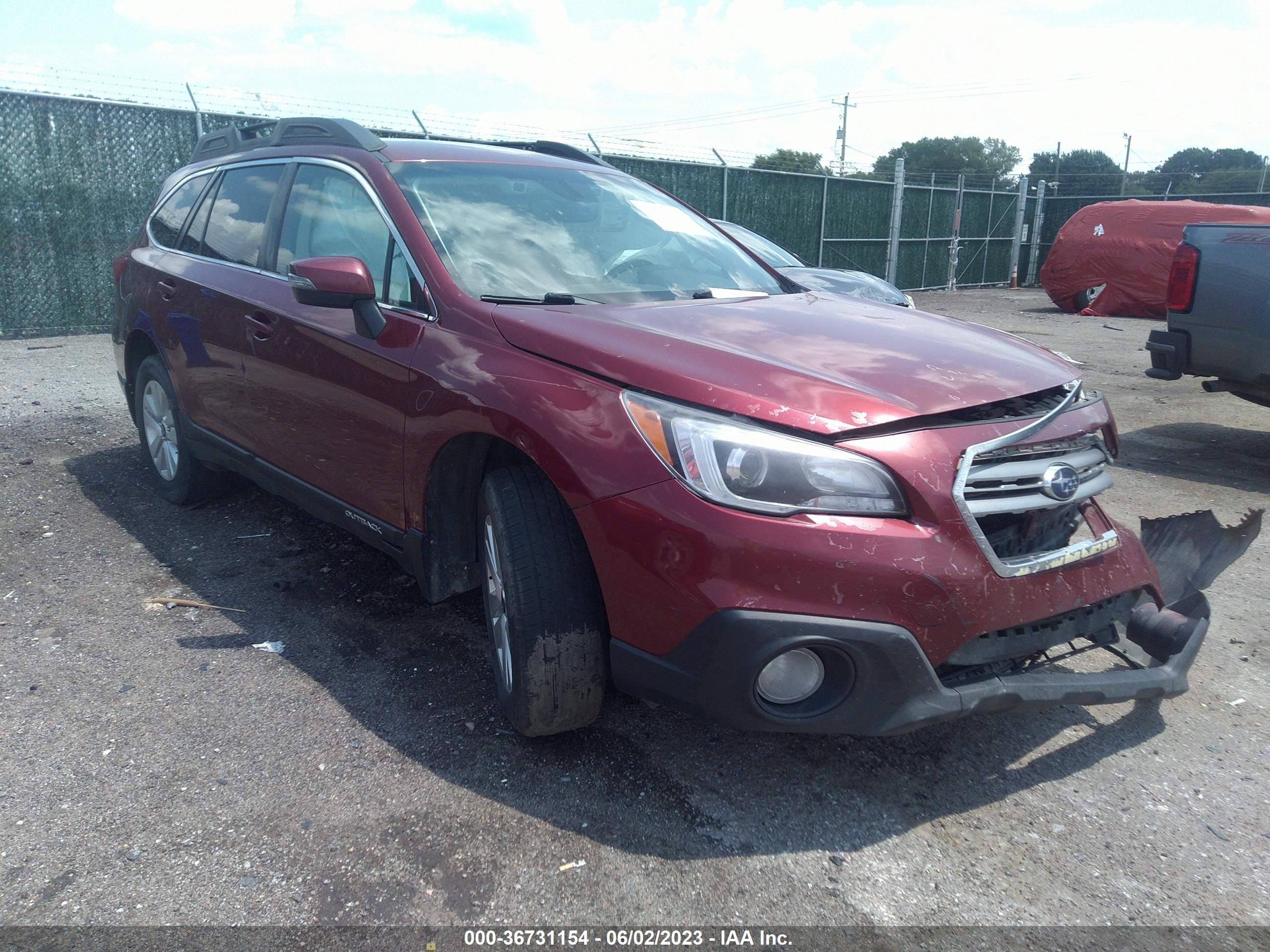 SUBARU OUTBACK 2017 4s4bsafc0h3260690