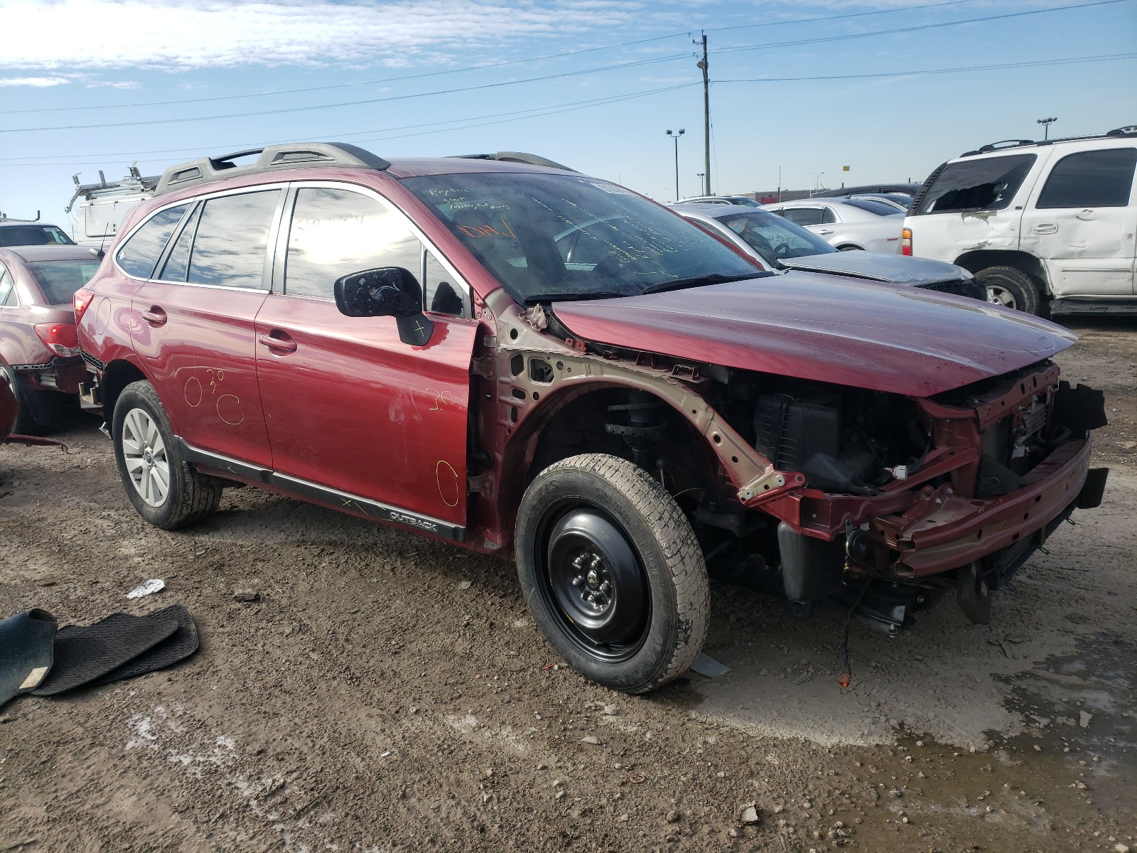 SUBARU OUTBACK 2. 2019 4s4bsafc5k3345936