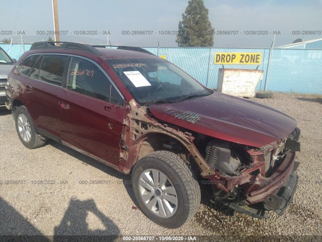 SUBARU OUTBACK 2016 4s4bsafc9g3229873